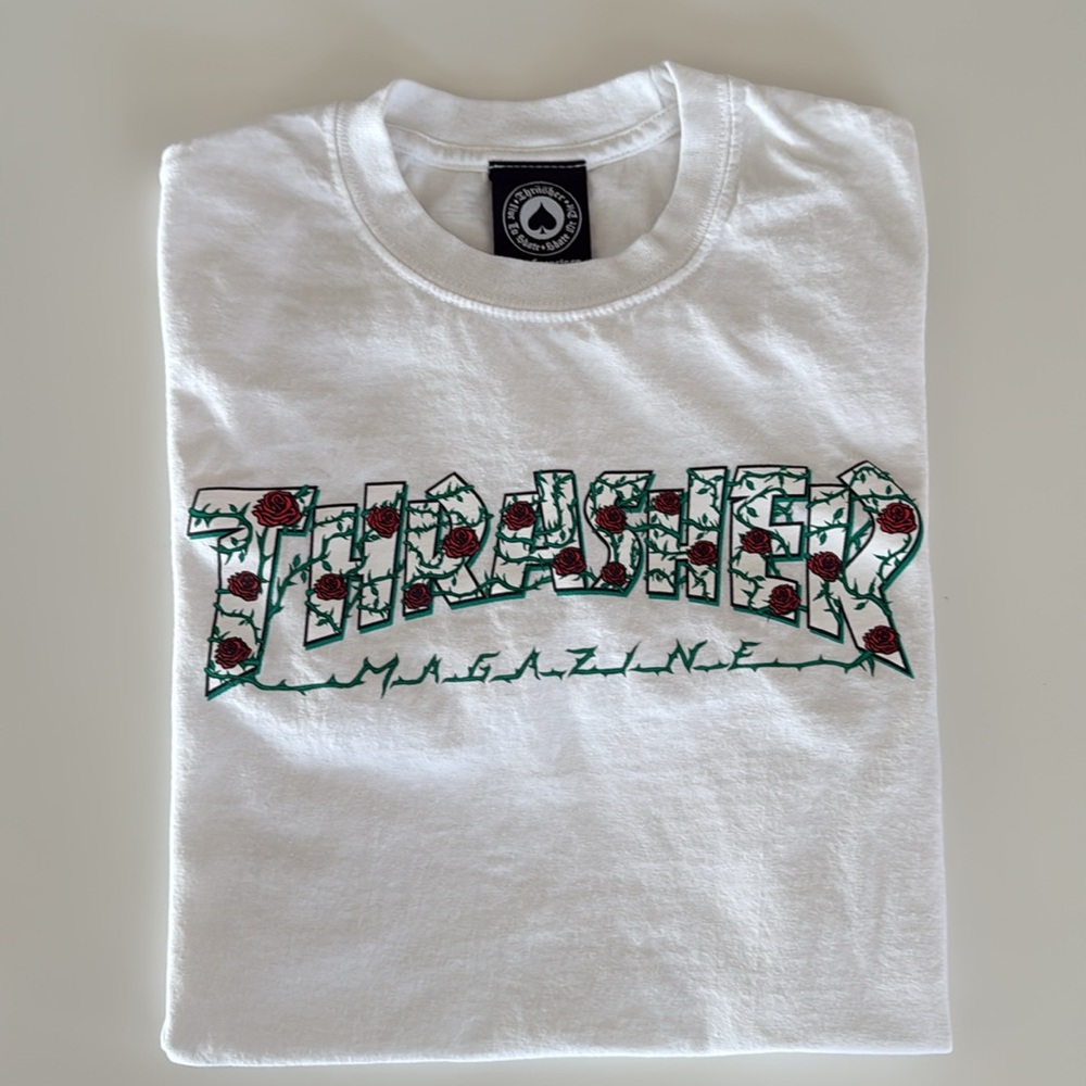 THRASHER Roses Tee - Picture 7 of 7